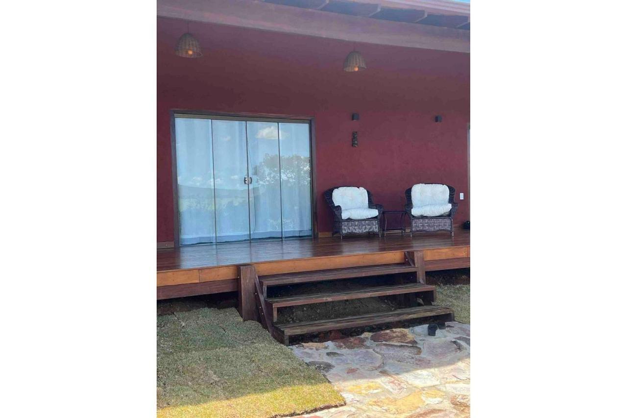 Chale Esmeralda Alto Paraíso de Goiás Bagian luar foto